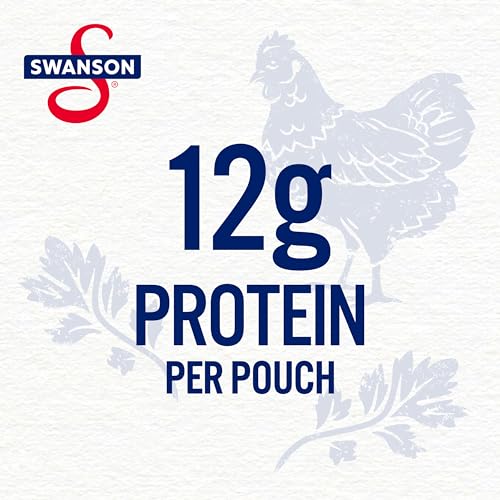 Image of Swanson Hickory Smoked BBQ White Chunk Fully Cooked Chicken, 2.6 oz Pouch