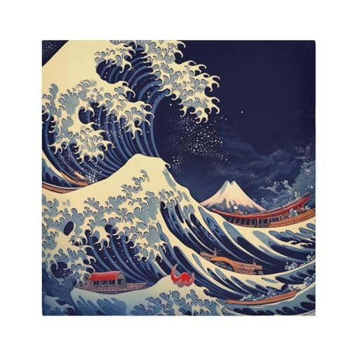 Servilletas de Tela Sea Wave Set x6 miniatura 1