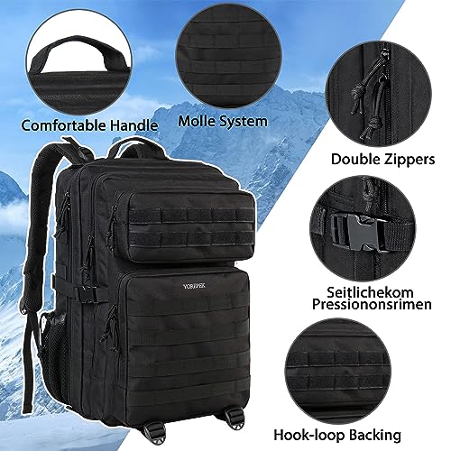 YOREPEK Military Tactical Airsoft Backpack 45L - Image 7