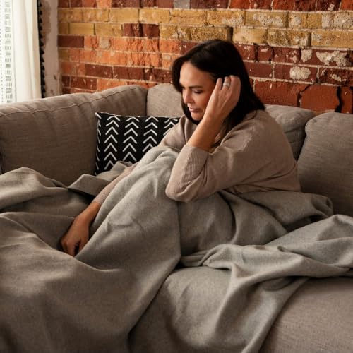 Arcturus Military Wool Blanket - Warm, Thick, Washable - Great for Outdoors, Camping, Stadium Blanket, Picnics, Travel - Car & Bushcraft Survival Kits