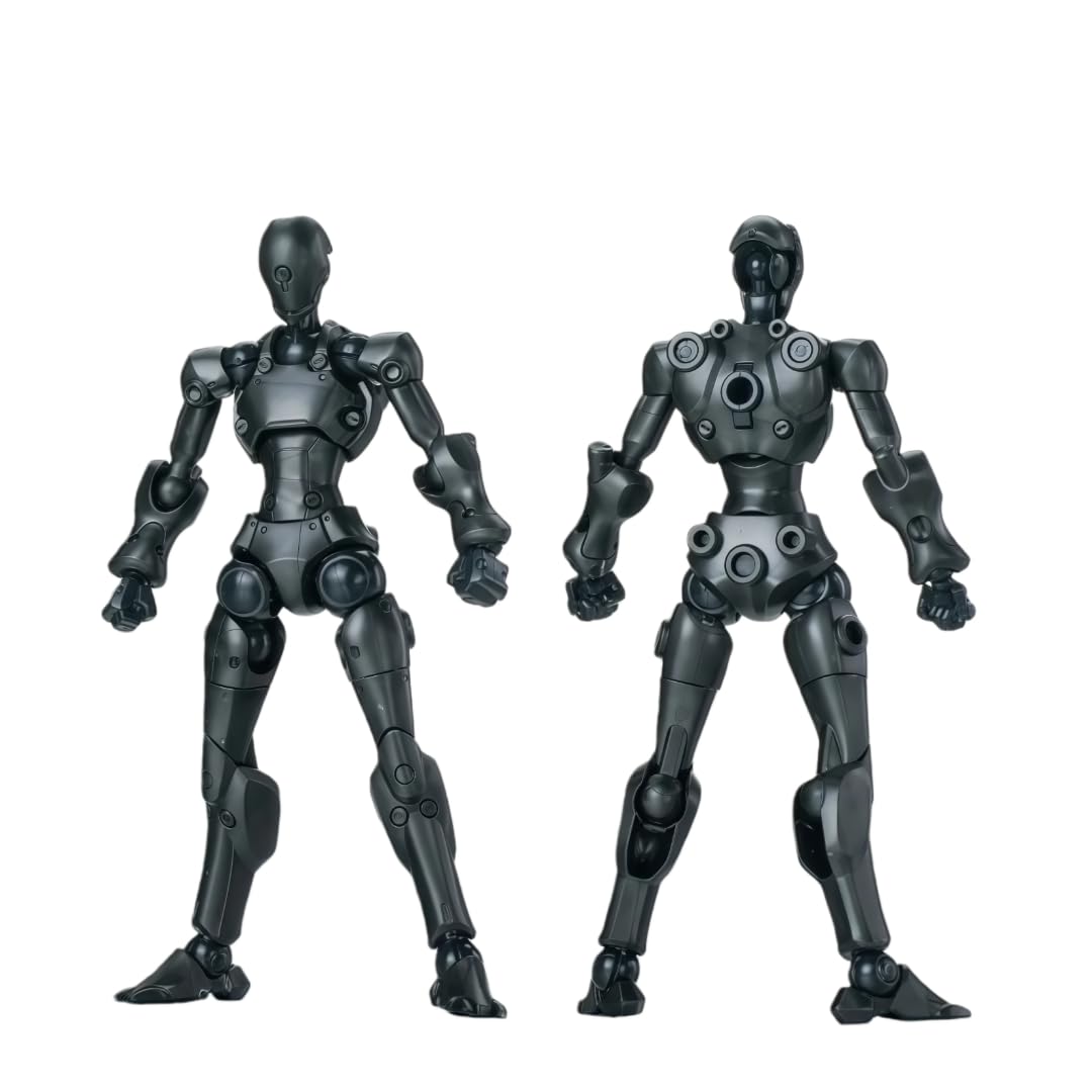 LEBOO Sheik Mainland 3MIN A Second Edition - Endless Assault 1/18 Dark Silver Action Figures Kit, Highly Articulated 3.75 Inch Collectible Model — image 1