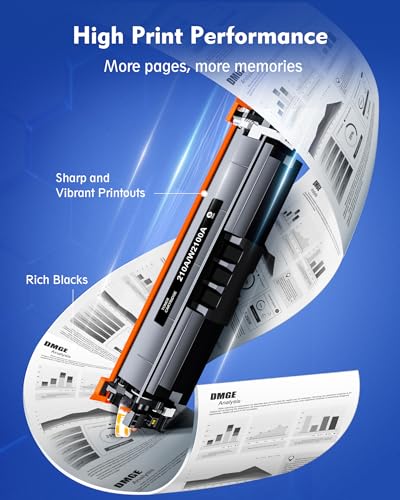 Image of 210A Toner Cartridges with Chip Replacement for HP 210A 210X, Works for HP Color LaserJet Pro MFP 4301fdw Wireless Printer, MFP Pro 4301fdn 4201dw 4201dn,Color Pro MFP 4301 4201 Printer (2 Pack)