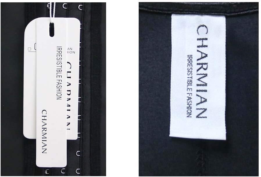 Charmian Women's Latex Underbust Waist Training Steel Boned Shapewear Corset - Image 6