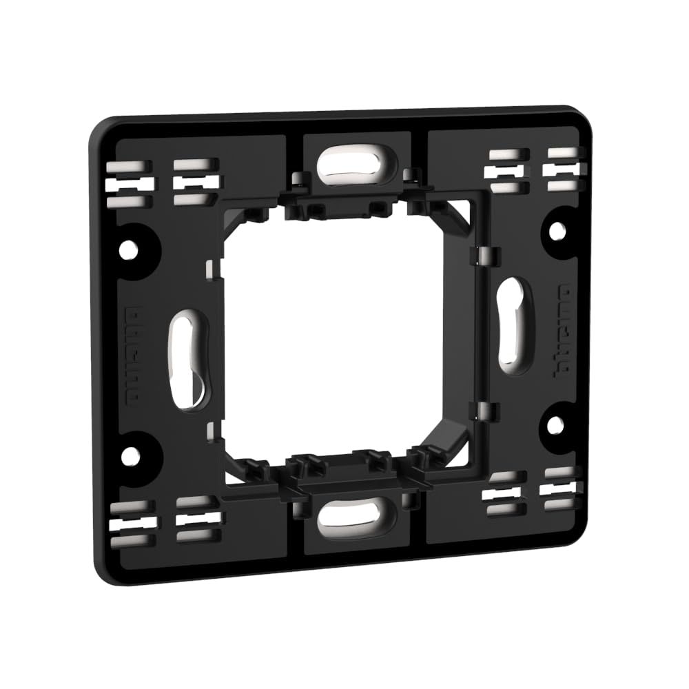 BTICINO MatixGO Soluciones de instalación SJ4702F Soporte 2 módulos, fijación con tornillos