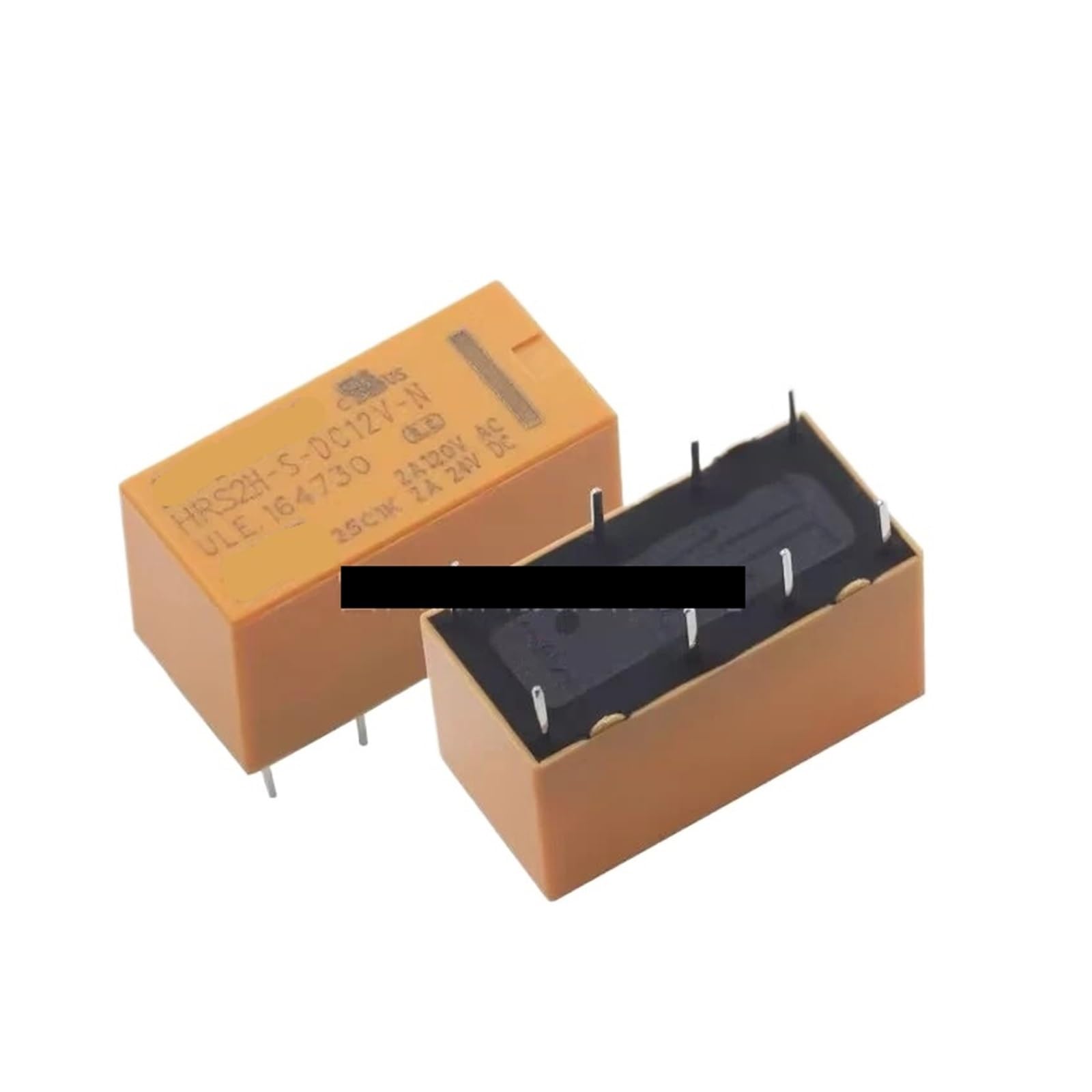 Relais HRS2H-S-DC12V-N miniature 8 pins 2A idéal commutation de signal stable