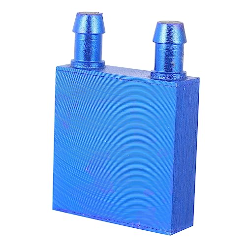 HOMSFOU Sistema De Disipación De Bloque De Agua Cpu Enfriador Líquido Bloque De Refrigeración Conector Lateral