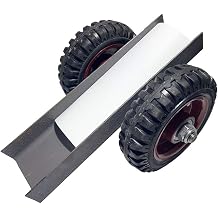 Heavy Duty Panel Dolly, Marble Handling Trolley, Mover Trolley with Solid Tyre Wheels, 300kg Capacity, for Sheet Material Glass Plywood Door Window Frame Plasterboard