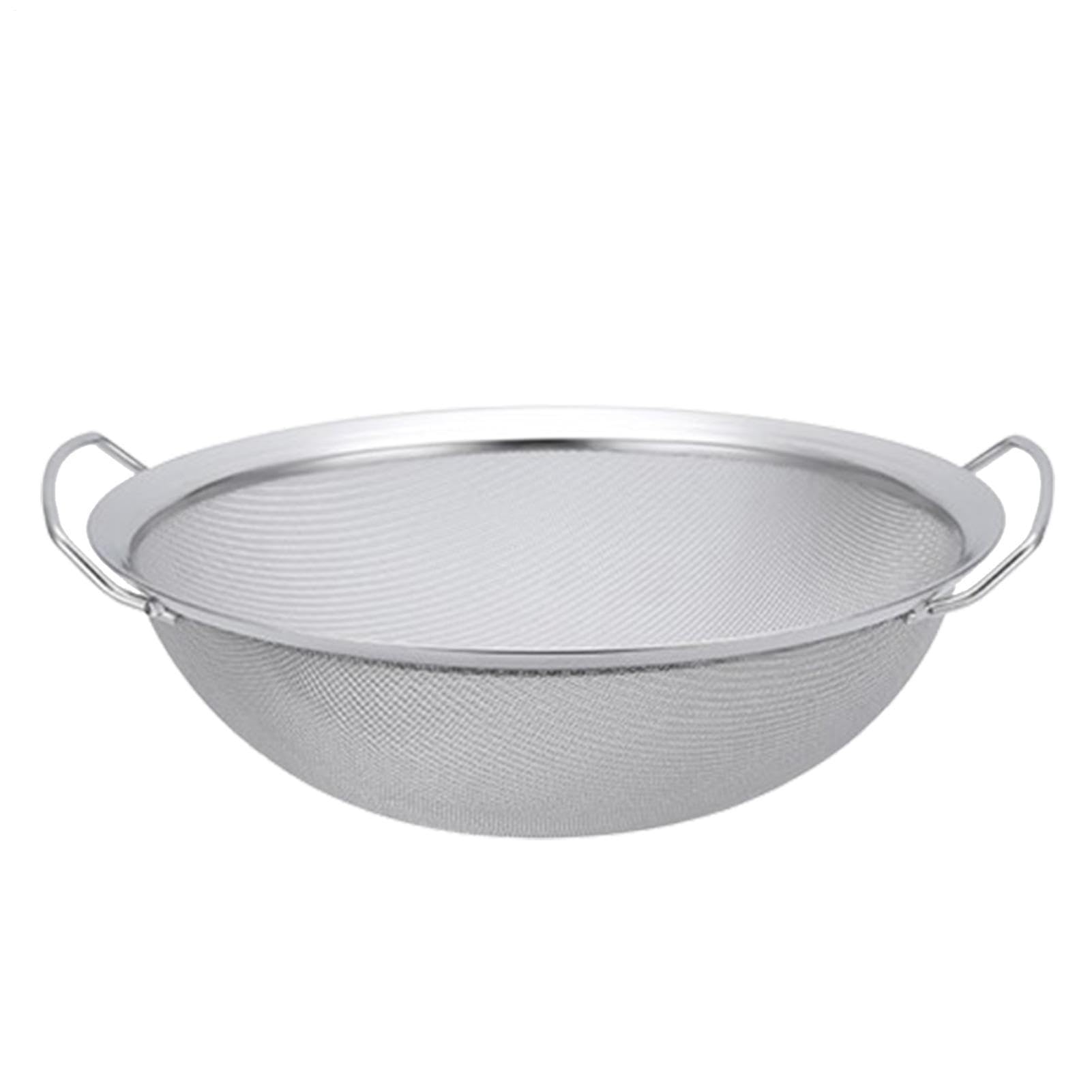 Paint Strainer 60 Mesh Stainless Steel Paint Filter with Handle, 16cm