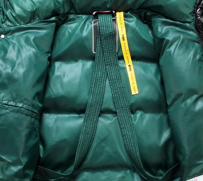 Stylish Men's Detachable Hooded Duck Down Jacket with Creative Strap Design2