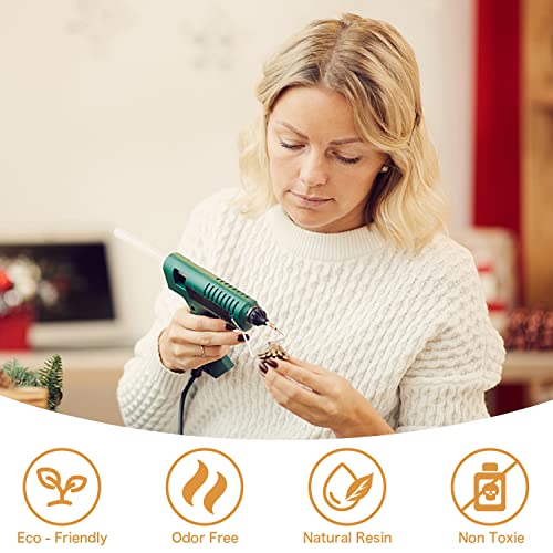 JelKen Hot Glue Sticks | 7mm x 100mm | 100pcs | Hot Melt Glue Gun Sticks - Image 2