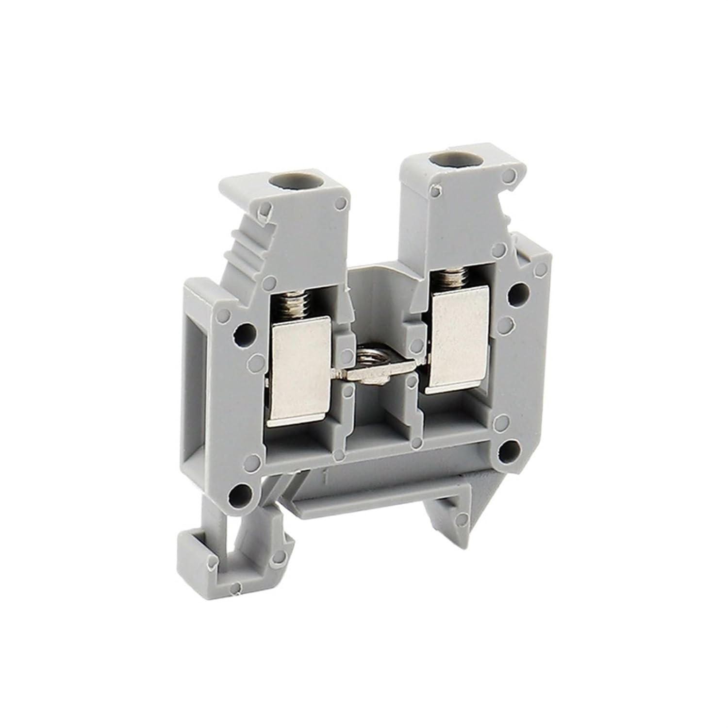 10PCS DIN Rail UK Series Terminal MBK3/E-Z Miniature Terminal Block Electrical Wire Connector Cable Connector MBK/E-Z 24-12 AWG