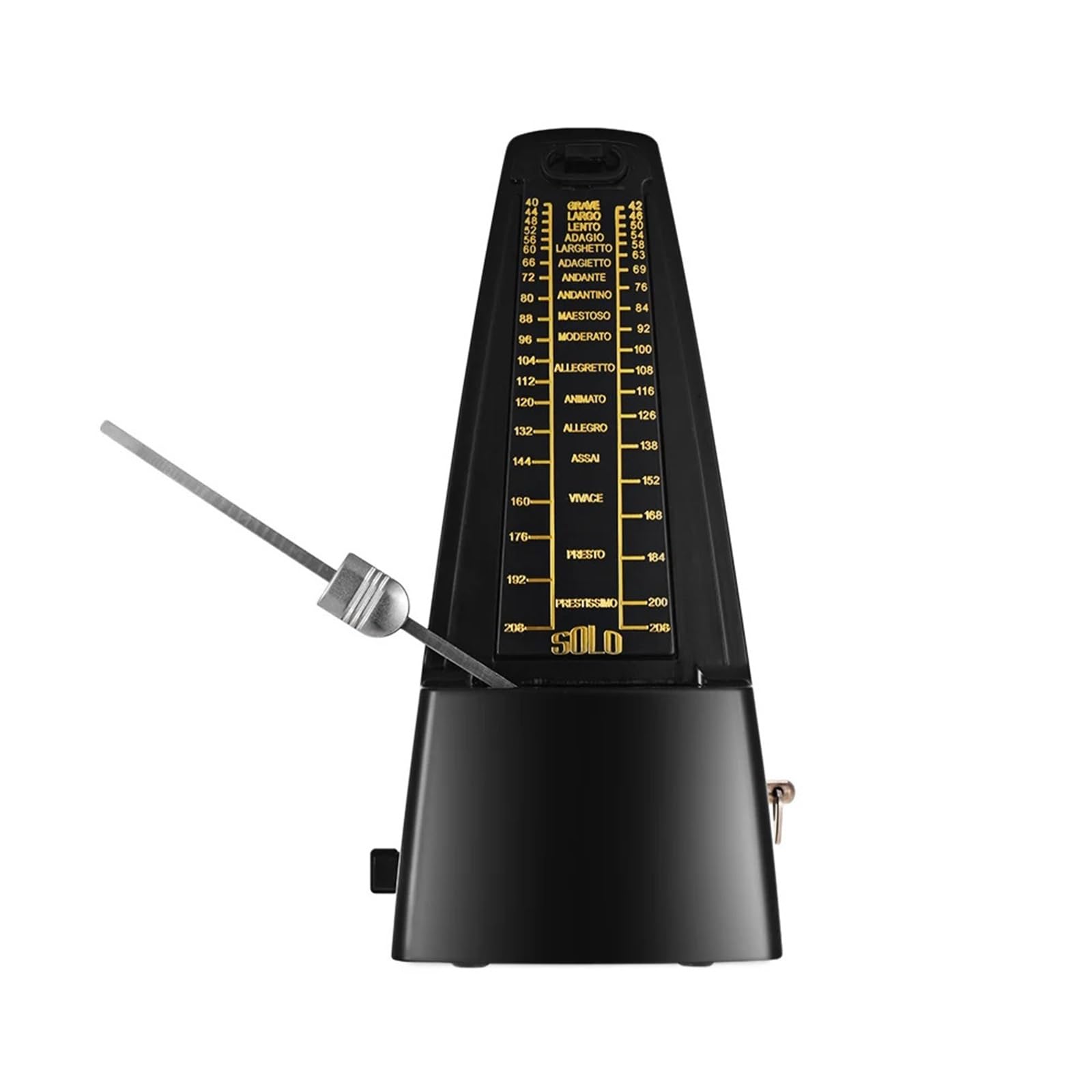 Universelles mechanisches Metronom aus ABS-Material for Gitarre, Violine, Klavier, Basstrommel, Übungswerkzeug for Musikinstrumente
