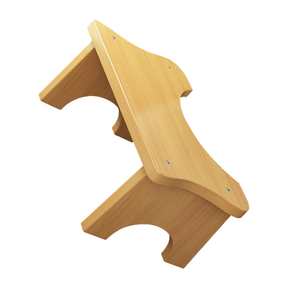 Tabouret de bain en bois resistant deformation marchepied securise toilettes maison enfant