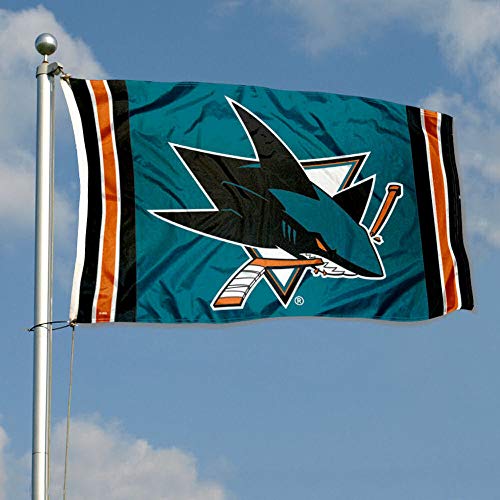 San Jose Sharks 3x5 Feet Banner Flag by WinCraft - Image 3