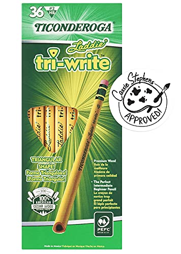 Lápices Ticonderoga Tri-Write, Pack 36 piezas miniatura 2