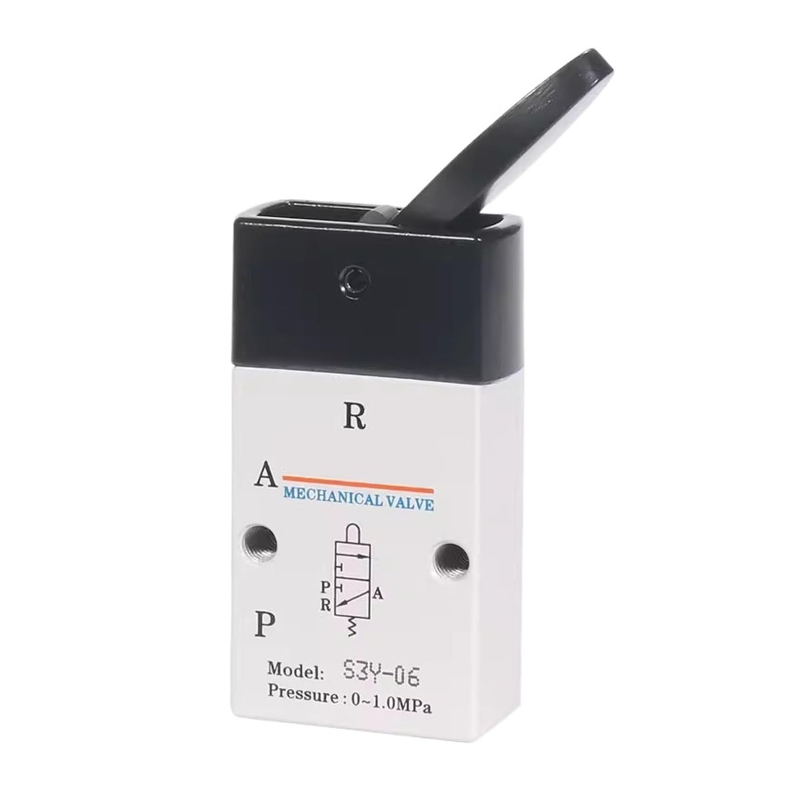 HYUJNAFZR Mechanical Valve S3Y-M5/S3Y-06/S3Y-08 Rocker Control Manual Valve Pneumatic Switch Valves