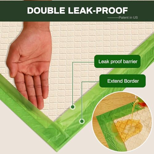 Gardner-Pet-Pee-Pads-for-Dogs-Extra-Large-28×34-XL-Thicker-ECO-Green-Disposable-Xlarge-Puppy-Training-Pads-Super-Absorbent-Full-Edge-Wrapping-Pad-for-Dogs-Puppies-Doggie-Cats-Rabbits-30-Count Gardner Pet Pee Pads for Dogs Extra Large 28×34 XL Thicker ECO Green Disposable Xlarge Puppy Training Pads Super Absorbent Full Edge Wrapping Pad for Dogs Puppies Doggie Cats Rabbits 30 Count