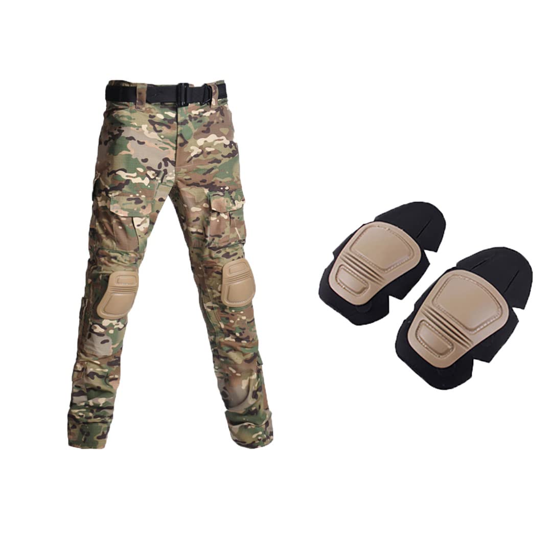 Tute tattiche Outdoor Paintball Abbigliamento Militare Uniforme Tattiche Combattimento Camicie Camouflage O Pantaloni Cargo CP XXL- (80-90KG)