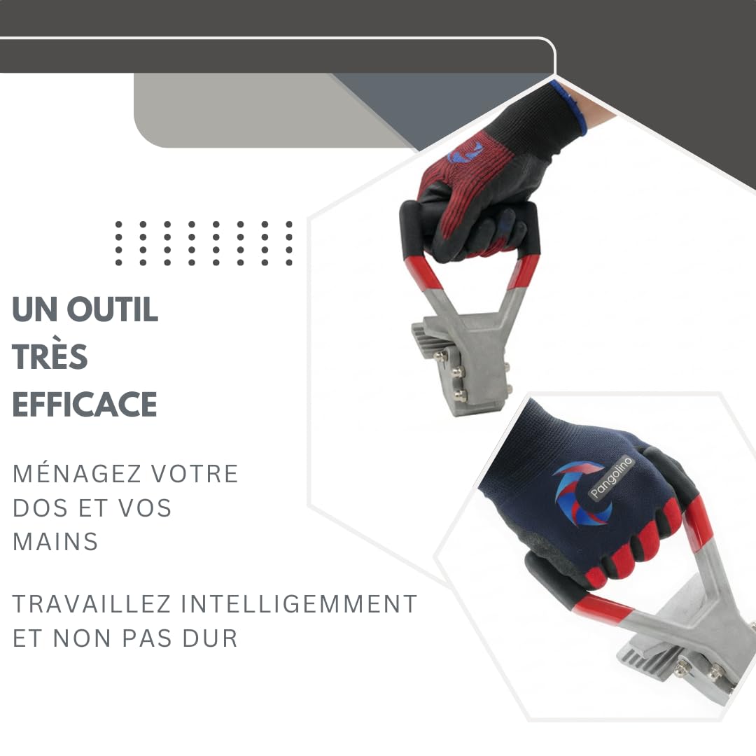 Pangolino - Pince arrache moquette de qualité supérieure [90 mm] - Pour retirer facilement les tapis