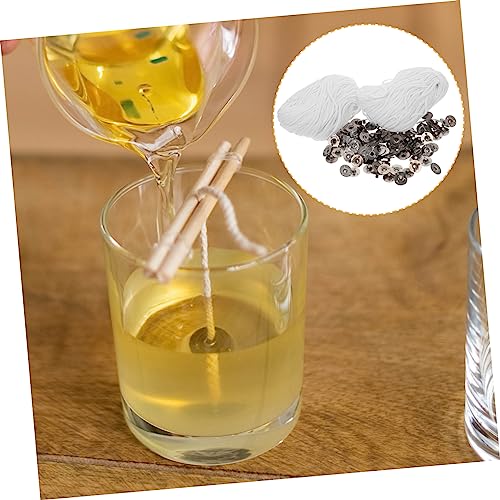 Set de pabilos para vela con pestañas para velas tipo tealight miniatura 3
