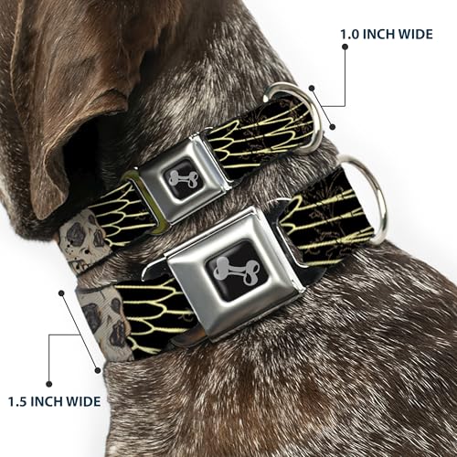 Collier pour chien Buckle Down boucle métallique rigide imprimé de luxe - 3