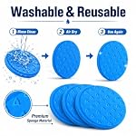 Polishing Pad 6.5 Inch 3 Pack Blue Foam Buffing Pads for Car Detailing - Image 6