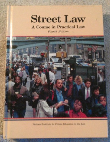 Street Law: A Course in Practical Law 0314681981 Book Cover