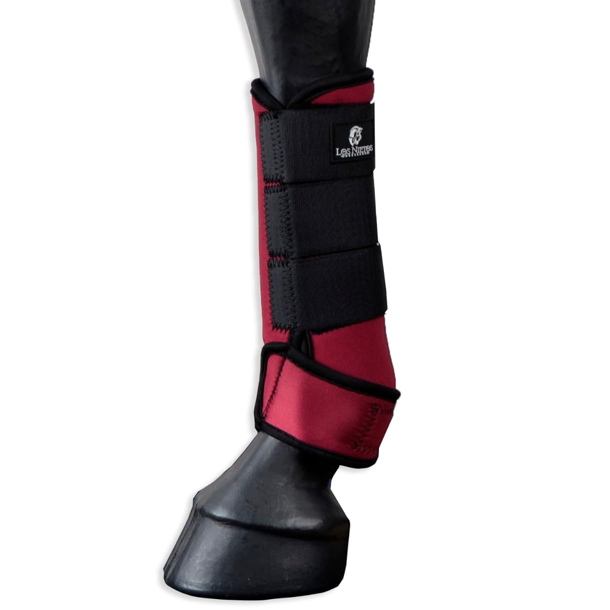 Protector Softopren , set de un par | Talla XL | Color Burdeos | Equipamiento para el caballo | Producto de Guarnicionería | Tradición artesana | Los Nietos
