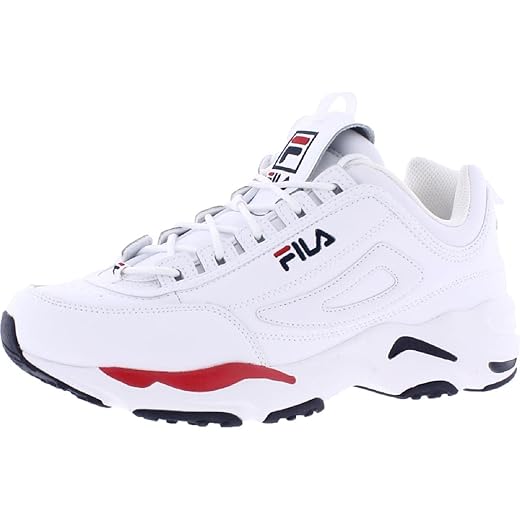Fila Disruptor II X Ray Tracer Mens Shoes Size 12, Color: White/Navy/Red