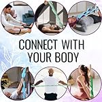 TECEUM Stretching Strap for Yoga & Physical Therapy – 10 Loops – Non-Elastic Leg Stretch Straps for Stretching, Exercising, Pilates, Post-Injury Rehabilitation for All Levels – Men & Women - Image 5