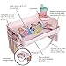 J.L. Childress Disney Baby 3-IN-1 Kids Travel Tray & Tablet Holder - Car Seat Lap Tray Desk for Toddlers, Road Trip Essentials, Car Seat Activity Table, Travel Accessories - Disney Princess