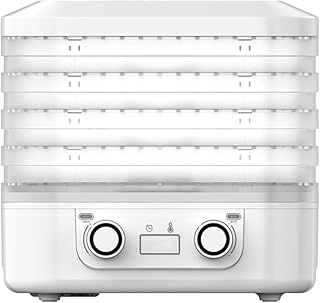 Creations Electric Food Dryer 5 Layers Durable Vegetable Dryer For Kitchen Fruit Jerky White|Home & Garden|Kitchen Dining & Bar|Small Kitchen Appliances|Food Dehydrators