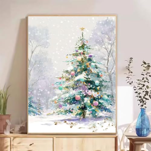 Broderie Diamant Arbre de Noël 60x80cm - Solution Anti-Stress et Déco - 6