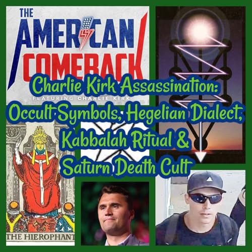Page de couverture de Charlie Kirk Assassination: Occult Symbols, Hegelian Dialect, Kabbalah Ritual & Saturn Death Cult