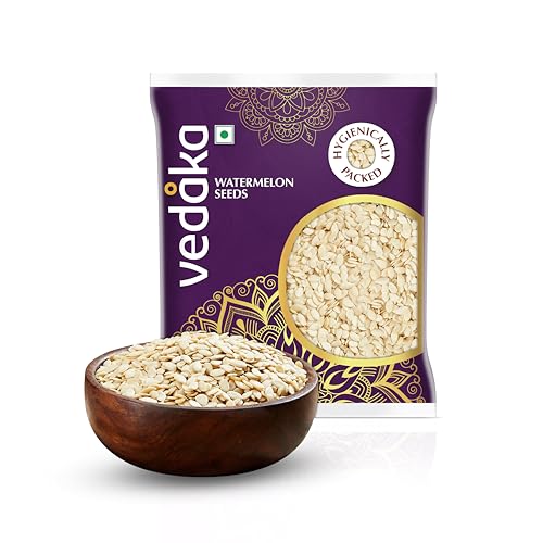 Image of Amazon Brand - Vedaka Raw Watermelon Seeds | 100 G | Seeds for Snacking | Gluten-Free | Tarbuj Beej
