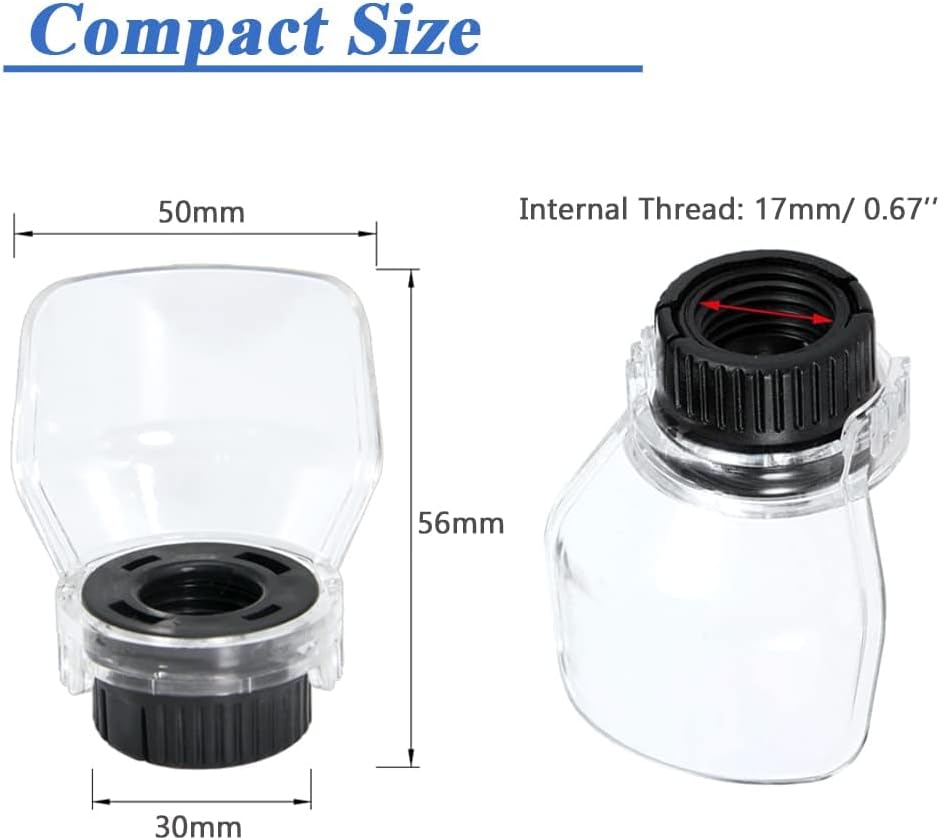 Wolfride 4PCS Rotary Tool Shield Attachment Cutting Sanding Accessories for Rotary Grinder Tools 200 3000 4000