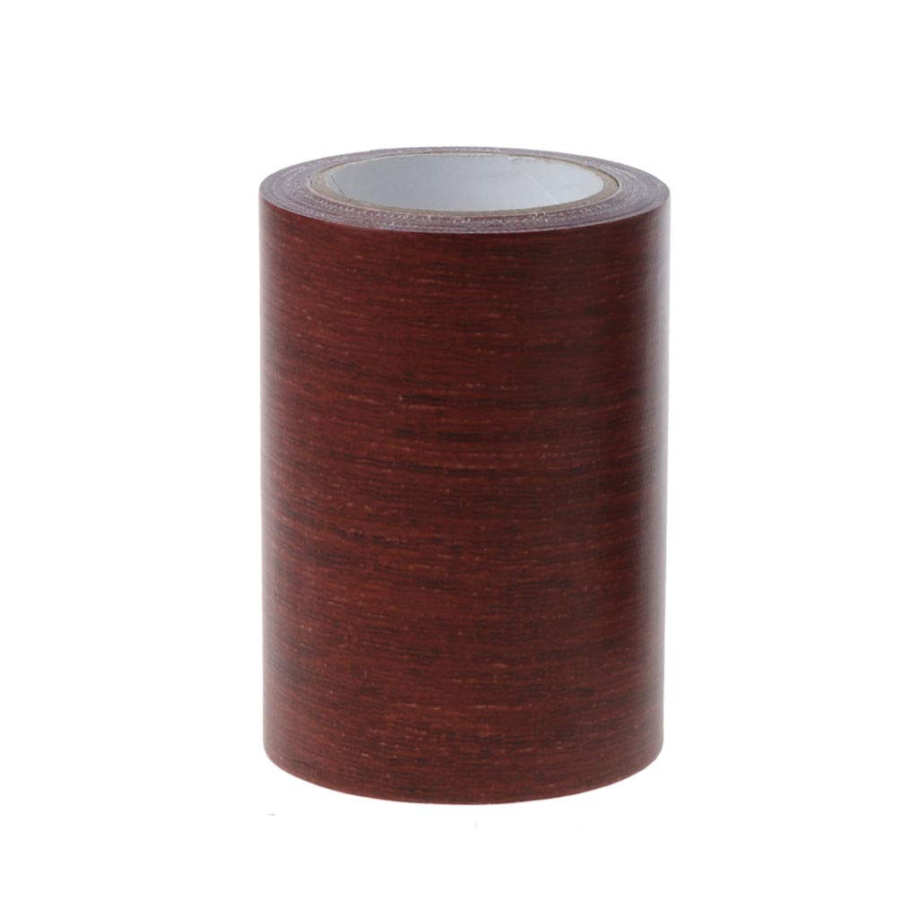 DRINK 3" X15' Realistic Woodgrain Repair Tape Patch Wood Textured Furniture Adhesive Masking Tape