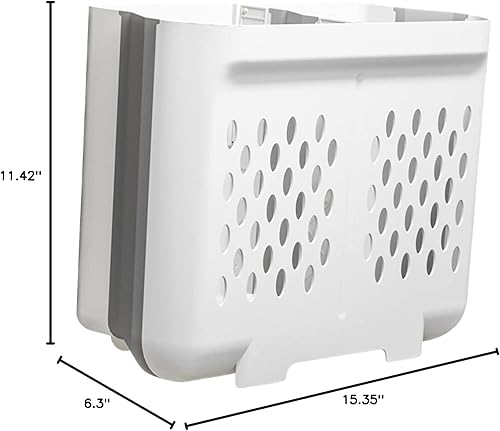 Miniatura 10 de Cabilock Cesta de lavandería de mimbre resistente cesta de lavado delgada