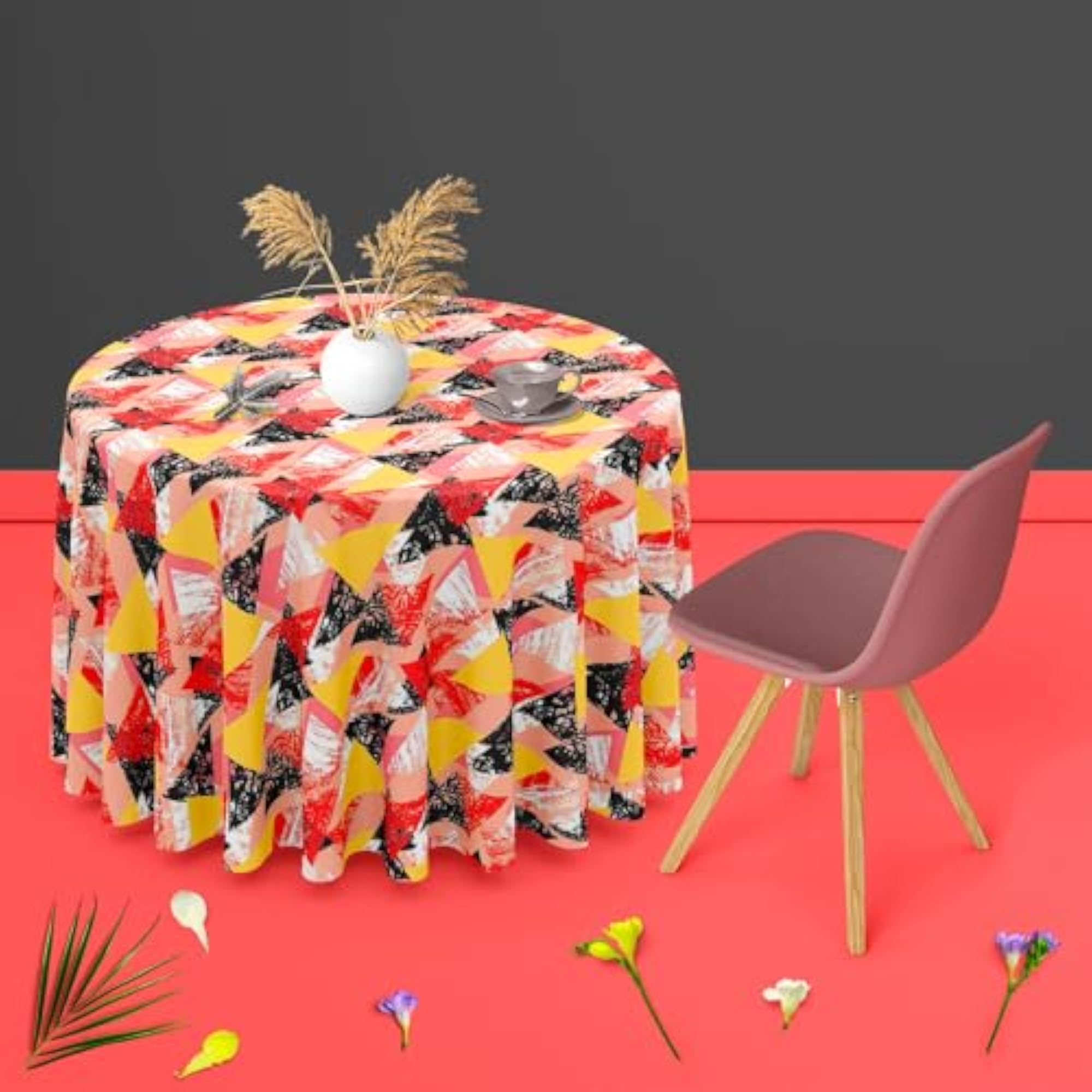 Zigzag Table Cloth Cover for Dining & Center Table