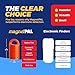 MagnetPal Magnetic Wall Stud Finder - Small Easy Behind Wall Stud Finder, Wood Finder, Tool for Finding Studs (3 Pack) (Orange)