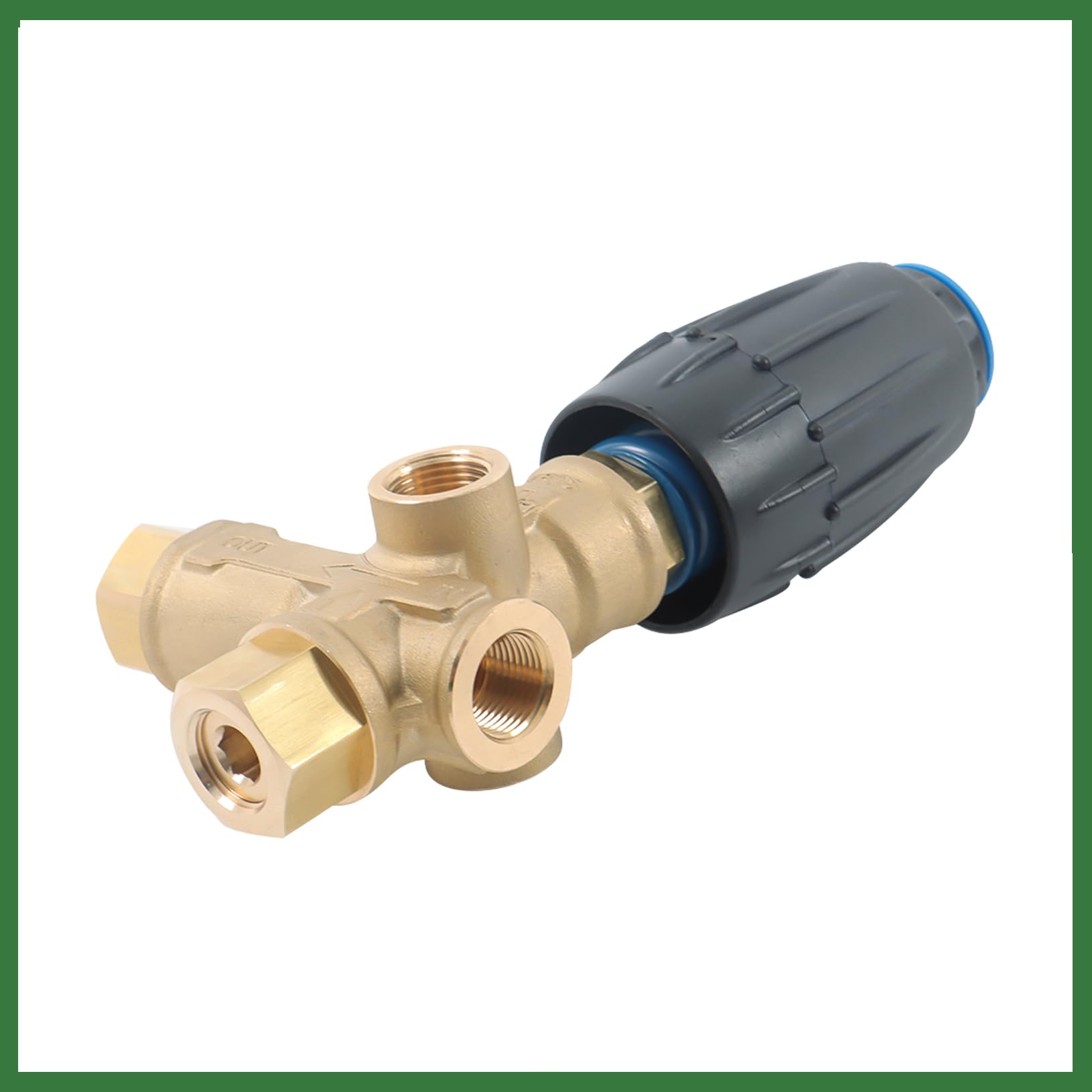 Régulateur de nettoyeur haute pression 3650PSI VRT3-250 8GPM 3/8" FNPT pour avec bouton de réglage pour nettoyeurs haute pression
