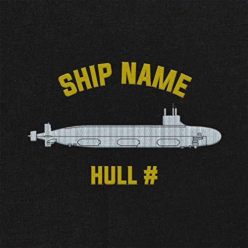 Customizable U.S. Navy Ship Seawolf Class Pullover Hoodie2
