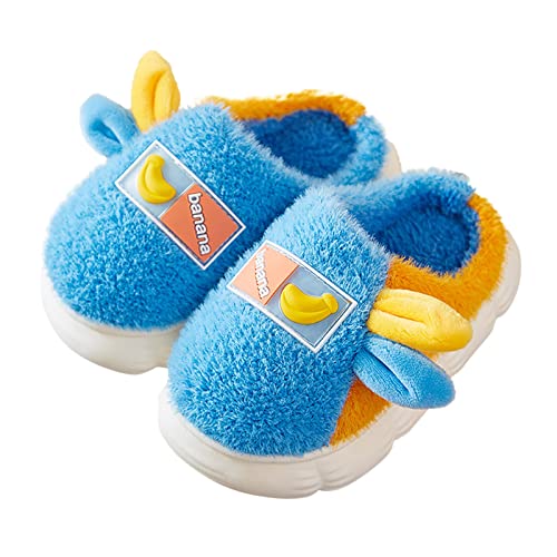 Shoes for 1 6Years Old Boy Boys Home Slippers Warm Fruit House Slippers For Toddler Lined Winter Indoor Shoes
