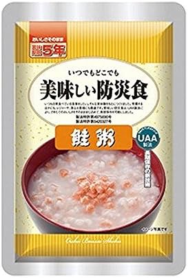 Amazon 美味しい防災食 鮭粥 5年保存食 非常食 Uaa食品 そのまま食べられる長期保存食 ピースアップ おかゆ 雑炊 通販