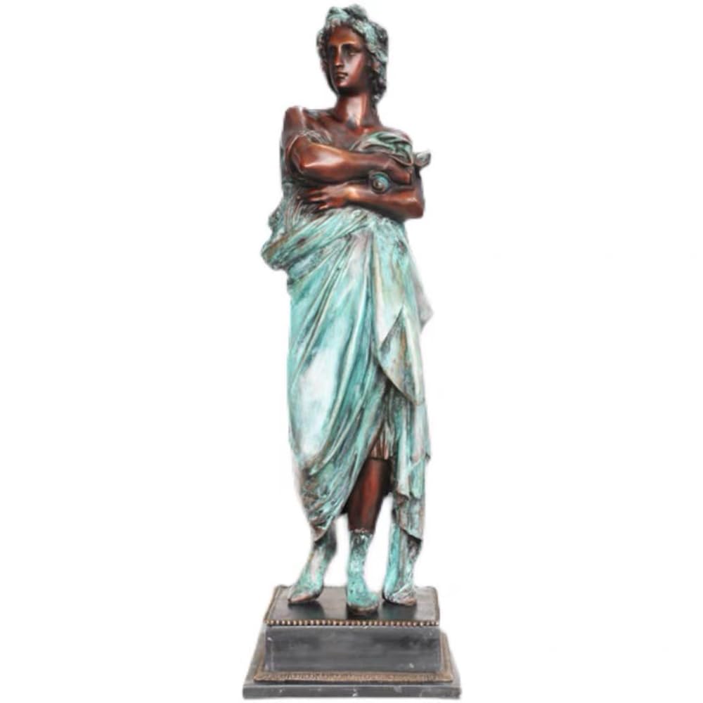 LONDAEE Escultura de bronce de David para decoración del hogar