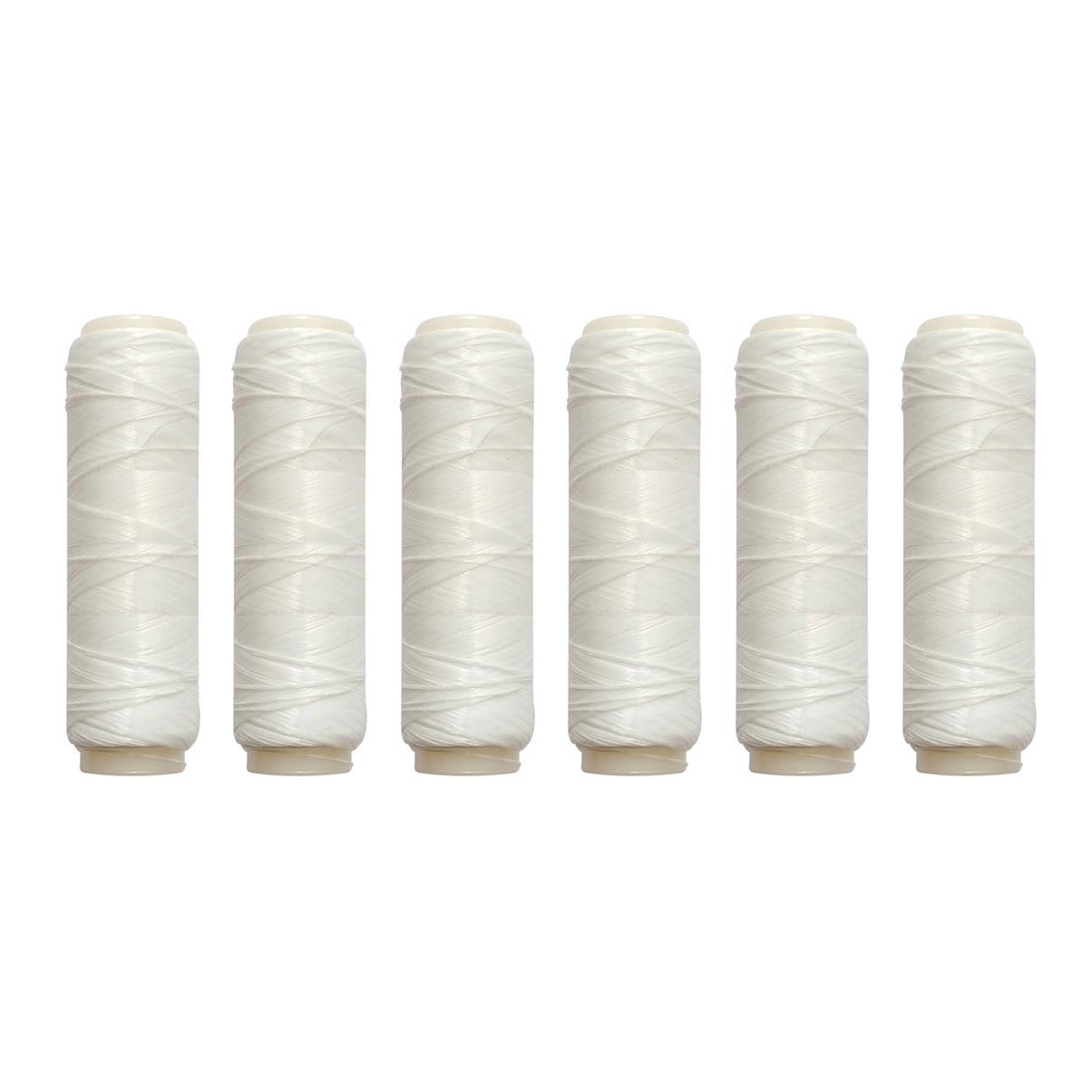 Luooi 6 Models Of 1 Nylon Fishing Line Each, High-Strength Nylon Elastic Line, Sea Fishing Bait Fishing Gear Accessories