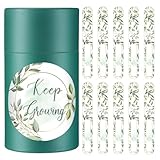 Wettarn 64 Pieces Greenery Flip Sticks for Classroom Fun Flip Name Sticks with 1 Storage Cup for School Teacher Student Grouping Educational Learning Activities Desk Supplies