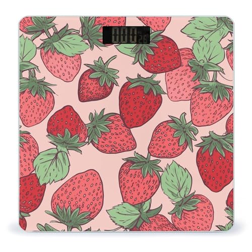 Báscula digital corporal con diseño de fresas de alta precisión