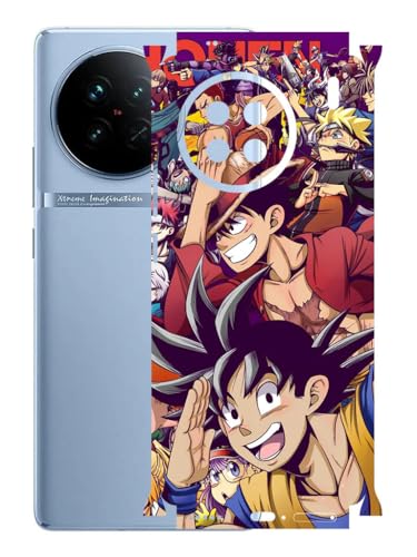 Image of AtOdds - VIVO X90 Mobile Back Skin Sticker - Lamination - Rear Screen Guard Protector Film Wrap (Coverage - Back+Camera+Sides) (Design - Anime 5)