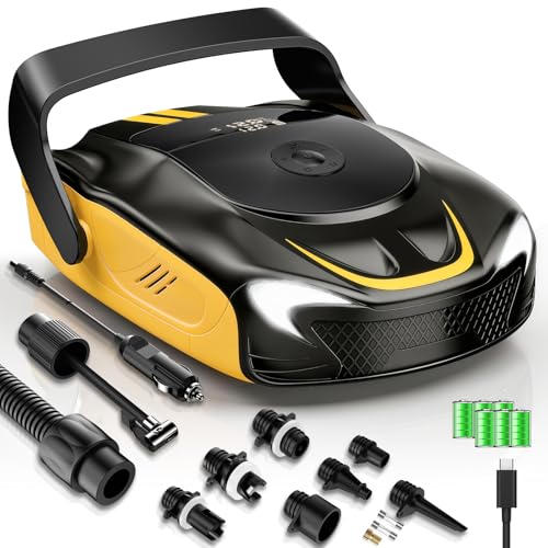 Pompe Sup Électrique 50 PSI gonfleur paddle rechargeable pour moto et ballon